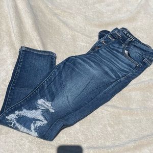American Eagle jeans size 10 regular used a few times!